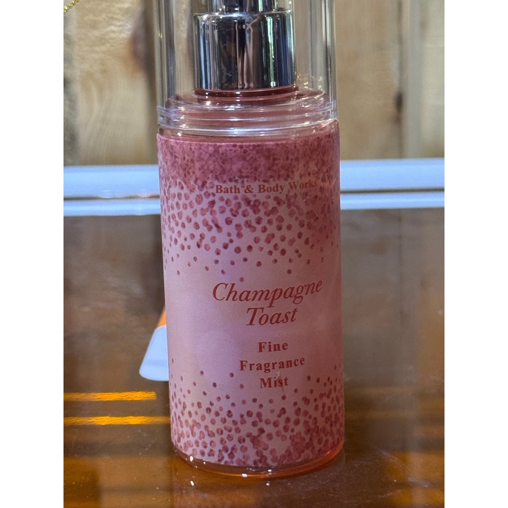 Bath & Body Works Champagne Toast Fine Fragrance Mist 8 fl oz Pink Spray